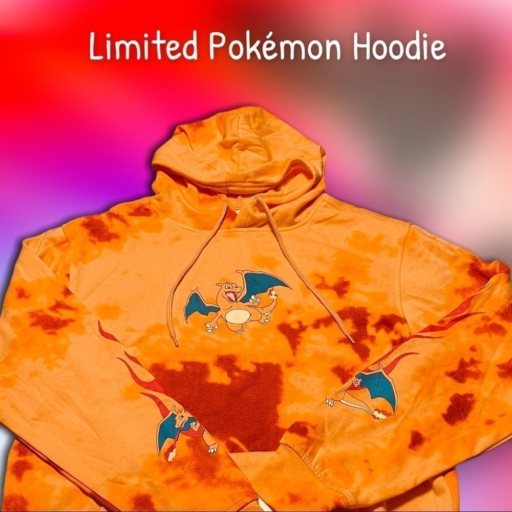 NEW! Orange Pokémon Hoodie
